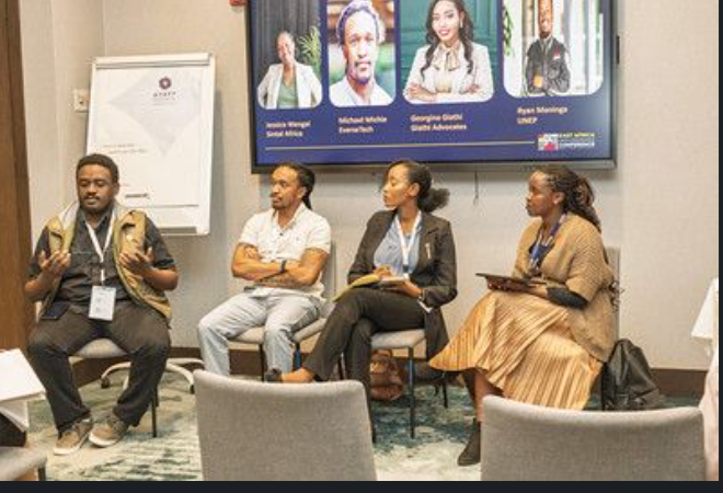 Moderated session on data interoperability at the East Africa Data Governance Conference.